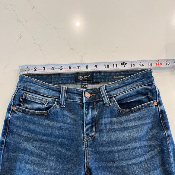 Judy Blue Skinny Jeans size 9 /29 - Picture 9 of 12